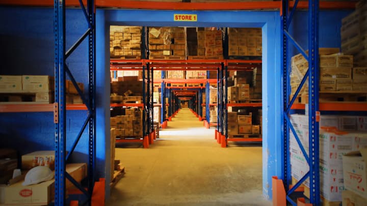 Warehouse interior
